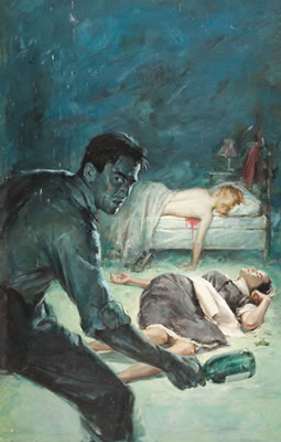 Sinners and Shrouds, paperback cover by James Alfred Meese - Auction record, sale price, and art valuation. Compare with similar artists and explore comparable artworks.