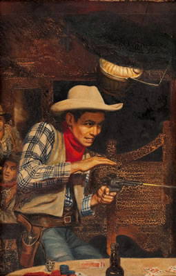 Trail Smoke, paperback book cover