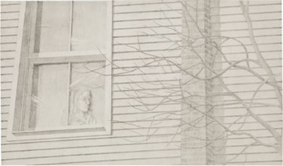 Woman Behind a Window