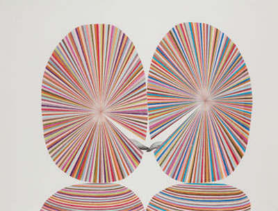Sample artwork by David Dupuis (Born 1959), known for collage-geometric abstraction - View similar artists and auction records