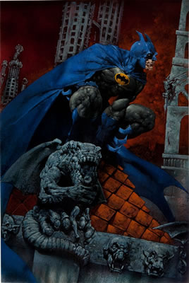 Batman/Judge Dredd: The Ultimate Riddle Splash Page 15 Original Art (DC, 1995) by Carl Critchlow - Auction record, sale price, and art valuation. Compare with similar artists and explore comparable artworks.
