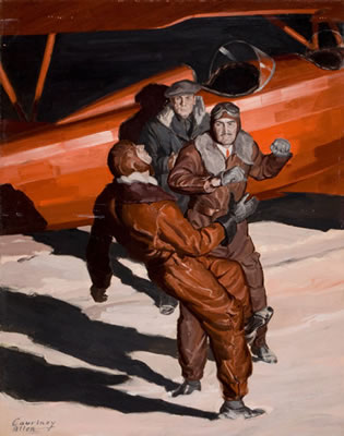 Higher Frontier, Saturday Evening Post story illustration