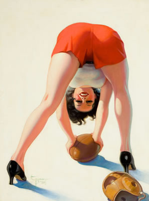 The Goal Rush is On!, Film Fun magazine cover