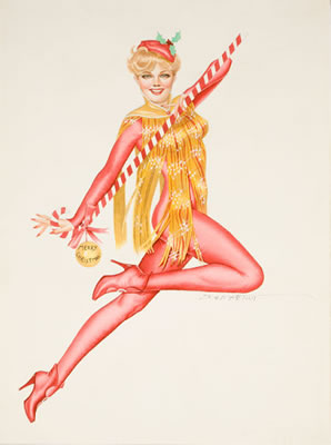 Christmas Pin-Up