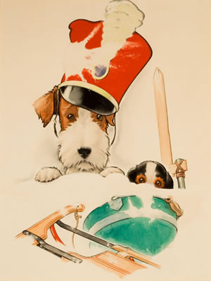 Covered in Snow, Collier's magazine cover