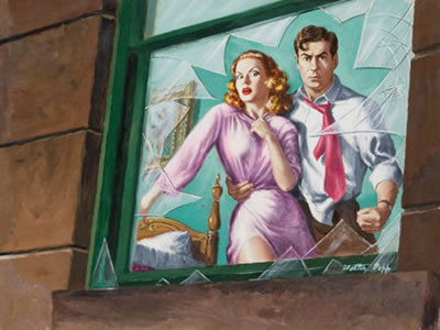 Sample artwork by Walter Popp (Born 1920), known for illustrator-science fiction - View similar artists and auction records