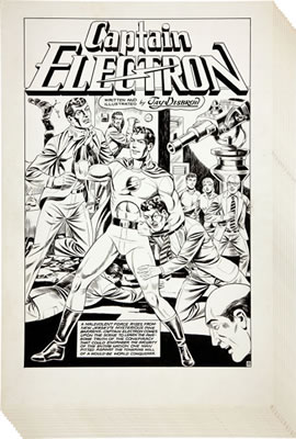 Jay Disbrow Captain Electron Complete 17-Page Story Original Art (Brick Computer Science Institute, 1986) by Jayson Disbrow - Auction record, sale price, and art valuation. Compare with similar artists and explore comparable artworks.