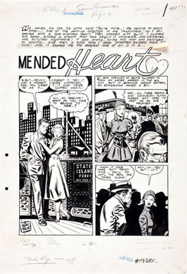 Mike Roy and Mike Peppe New Romances #19 Complete 10-Page Story Original Art (Standard, 1953) by Mike Royer - Auction record, sale price, and art valuation. Compare with similar artists and explore comparable artworks.