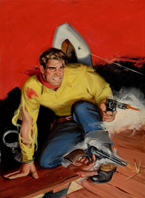 Cowboy Shootout, Star Western pulp cover