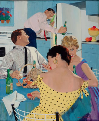 Ballantine Beer advertisement by Mike Ludlow - Auction record, sale price, and art valuation. Compare with similar artists and explore comparable artworks.