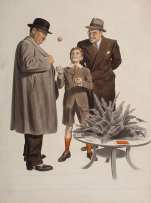 The Saturday Evening Post story illustration