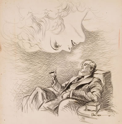 The Silver Lining, story illustration by Raeburn Van Buren - Auction record, sale price, and art valuation. Compare with similar artists and explore comparable artworks.
