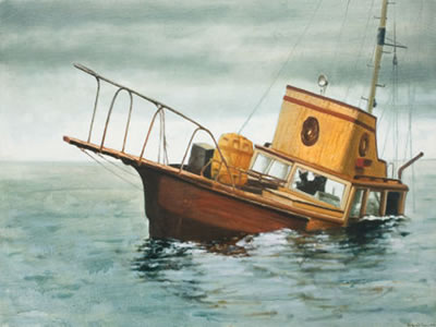 Naufragio (Shipwreck) by Frankiln Alvarez - Auction record, sale price, and art valuation. Compare with similar artists and explore comparable artworks.