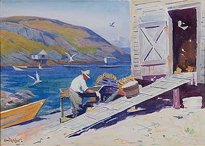 Fish House, Monhegan
