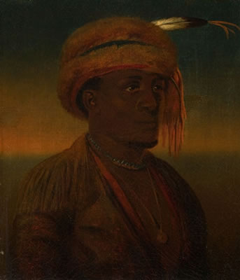 Portrait of A Native American (Portrait of a Half Breed)