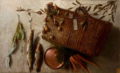 Sample artwork by Augusto Ferri (1829 - 1895), known for landscape, still life, nature morte painting - View similar artists and auction records