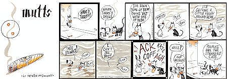 Mutts Sunday Comic Strip Original Art dated 11-19-95