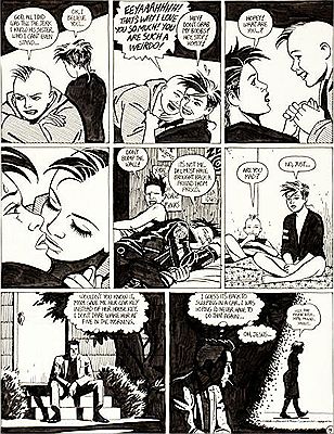 Love and Rockets #20 "The Return of Ray D." Page 19 Original Art