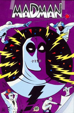 Madman #1 Cover by Mike Allred - Auction record, sale price, and art valuation. Compare with similar artists and explore comparable artworks.
