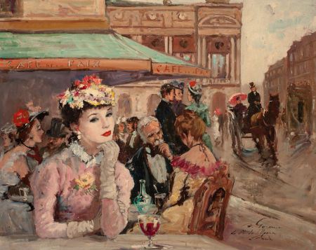 La Place de l'Opera, Paris by François Gerome - Auction record, sale price, and art valuation. Compare with similar artists and explore comparable artworks.