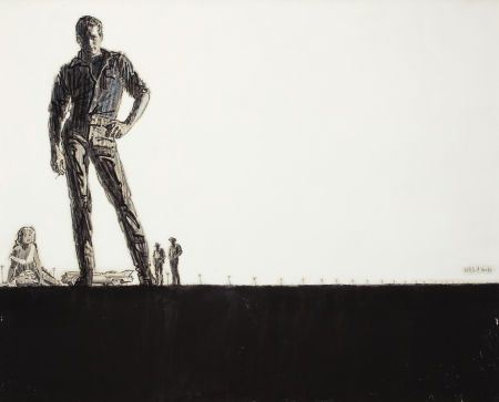 Hud, The Man with the Barbed Wire Soul, original movie poster artwork