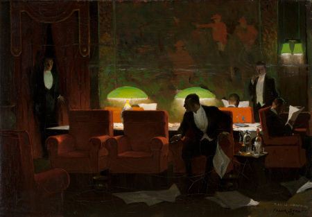 Sample artwork by Frank Street (1893 - 1944), known for illustrator, landscape, portrait - View similar artists and auction records