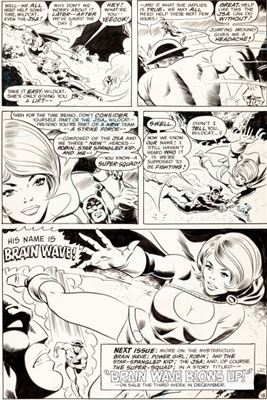 All-Star Comics #58 Page 18 Original Art