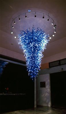 Cobalt Chandelier