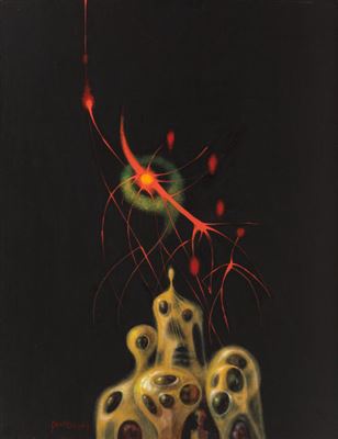 Star Light Star Bright- The Great Short Fiction of Alfred Bester (Volume II), jacket artwork, 1976