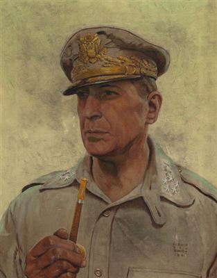 General Doug MacArthur, Look Magazine cover, March 20, 1945