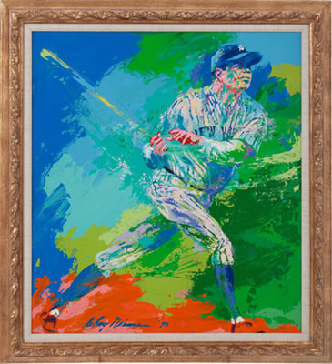 1973 Babe Ruth Original Painting