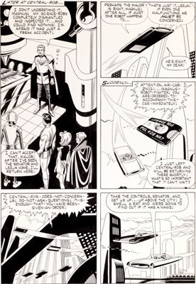 Magnus, Robot Fighter #28 Page 5 Original Art (Gold Key, 1969)