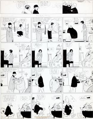 For Better or Worse Sunday Comic Strip Original Art dated 3-28-25 (Int'l Feature Service, 1925) by Thomas Tad Dorgan - Auction record, sale price, and art valuation. Compare with similar artists and explore comparable artworks.