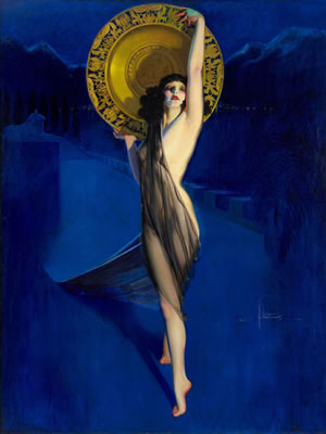 The Enchantress, Brown & Bigelow calendar illustration