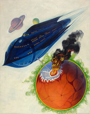 Life Eternal, Thrilling Wonder Stories cover