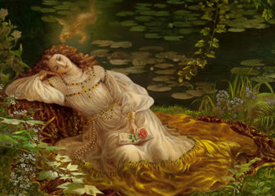 The Dreamer, Marcel Schurman greeting card cover