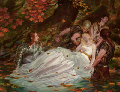 The Lady of Shalott, Banewreaker: Volume I of The Sundering , jacket cover
