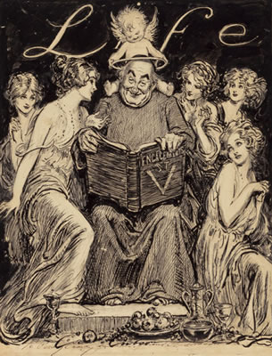 Engagements, Saint Valentine, LIFE magazine illustration