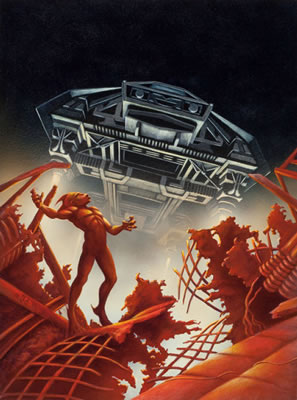 Tales of the Human Kind, Aboriginal Science Fiction magazine cover (issue no. 25) by David Cherry - Auction record, sale price, and art valuation. Compare with similar artists and explore comparable artworks.