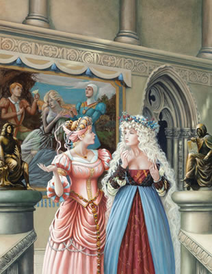Sample artwork by David Cherry (20th century), known for figure - View similar artists and auction records