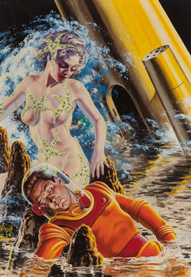 Virgil Finlay - artist photo for art wanted listing (Barrington Hills, IL)