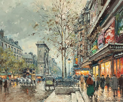 Les Grands Boulevards et La Porte Saint Denis, Paris