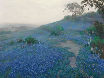 Blue Bonnet Field, Early Morning, San Antonio Texas by Julian (Robert Julian) Onderdonk - Auction record, sale price, and art valuation. Compare with similar artists and explore comparable artworks.