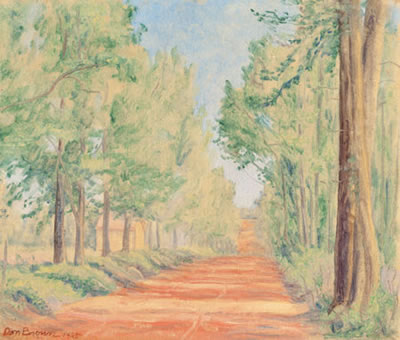 Macedonia Road, Marshall Texas by Don Adair Brown - Auction record, sale price, and art valuation. Compare with similar artists and explore comparable artworks.