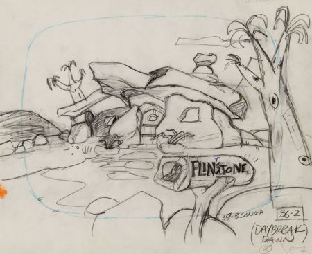 The Flintstones by Richard Bickenbach - Auction record, sale price, and art valuation. Compare with similar artists and explore comparable artworks.
