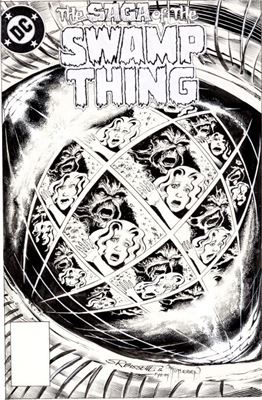 Swamp Thing #29 Cover Original Art