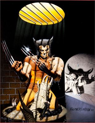 X-Men Portfolio Set Two Wolverine Illustration Original Art