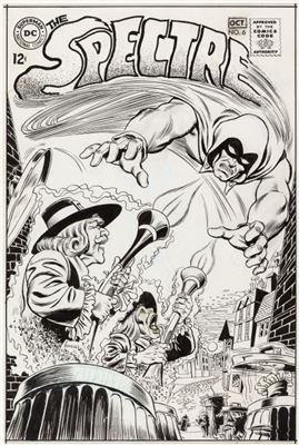 The Spectre #6 Cover Original Art