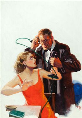 The Surprise Attack, Scotland Yard Detective Stories pulp cover
