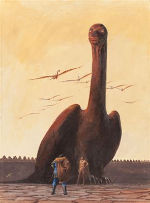 Weyr Search, Analog Science Fiction and Fact magazine cover